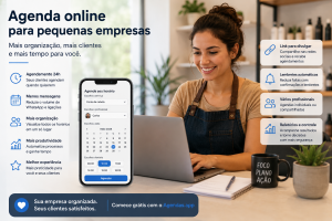 Agenda online para pequenas empresas: como organizar seus agendamentos e ganhar produtividade