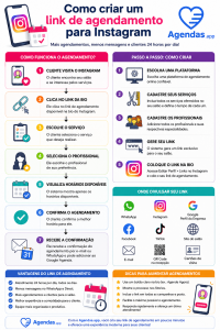 Como Criar um Link de Agendamento para Instagram e Receber Clientes 24 Horas por Dia